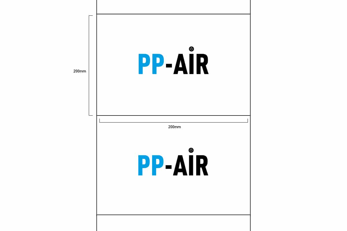 PP-air Luftkissenfolie 4.2 - 200 x 200mm x 280m