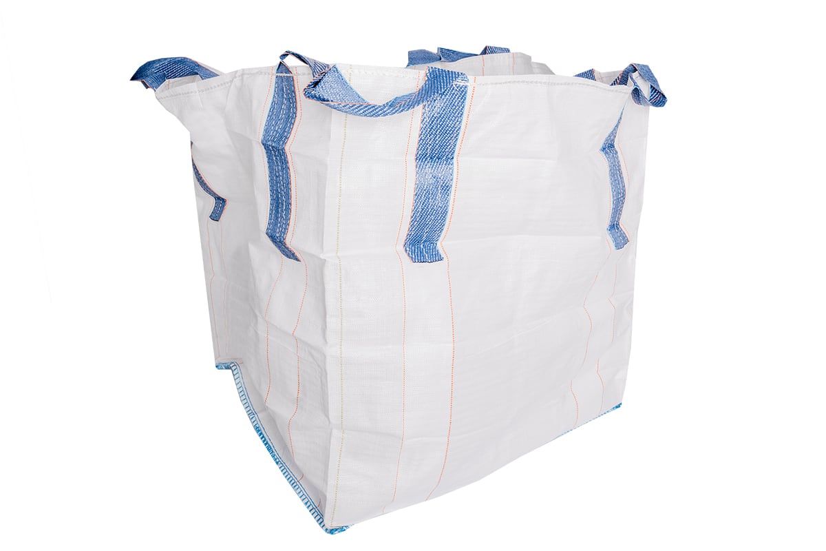 Big Bag rund mit Cross-Corner Schlaufen - 90 x 90 x 110cm (1m³)