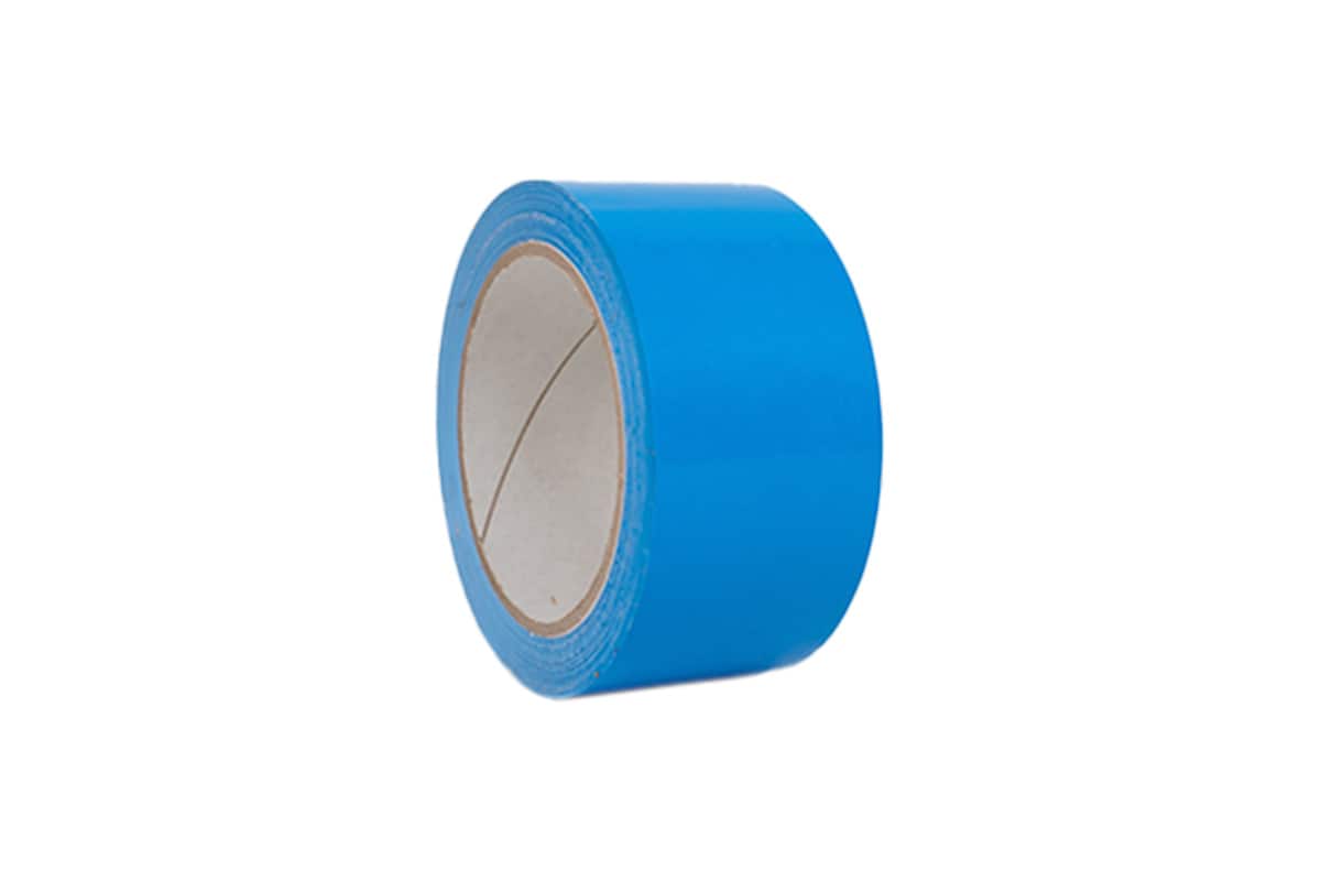 PVC Klebeband braun - 50mm x 66m blau, 50.0000 millimeter