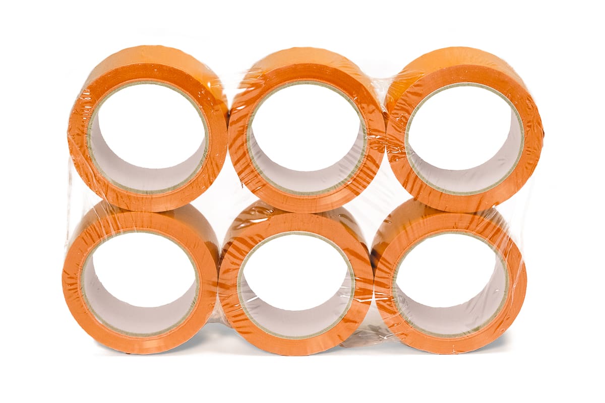 PVC Klebeband orange - 50mm x 66m