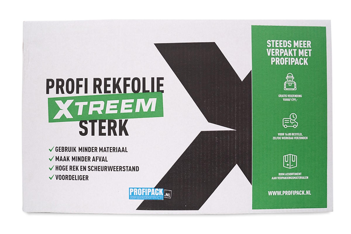 Xtreem Handstretchfolie transparent - 50cm x 400m x 12my