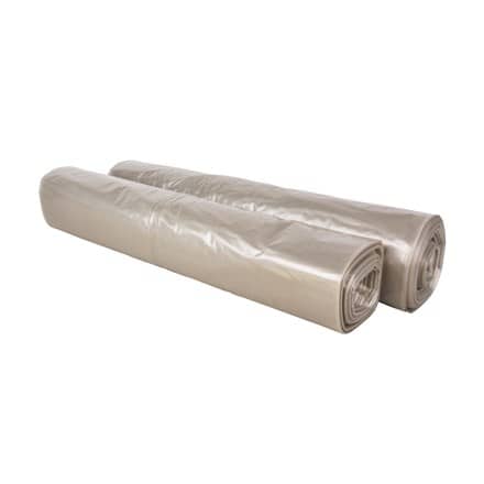 LDPE Müllsäcke transparent 240 liter - 65 x 25/25 x 140cm x 55my (100 st)