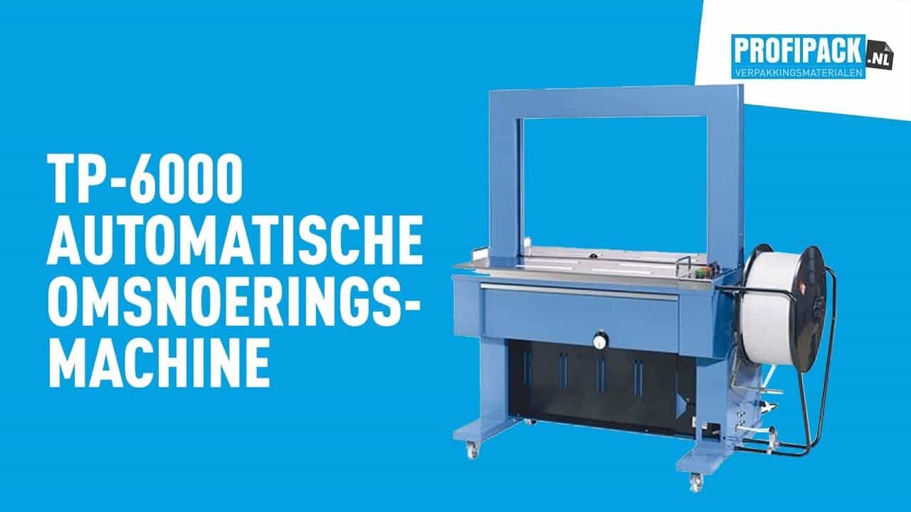 TP-6000 automatische Umreifungsmaschine mit 2 Rollen Band