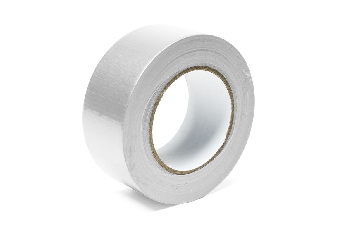 Gewebeband grau - 96mm x 50m Weiß, 48.0000 millimeter