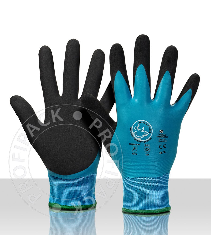 Bullflex Premium Aqua Thermo Handschuhe - Größe 9/L