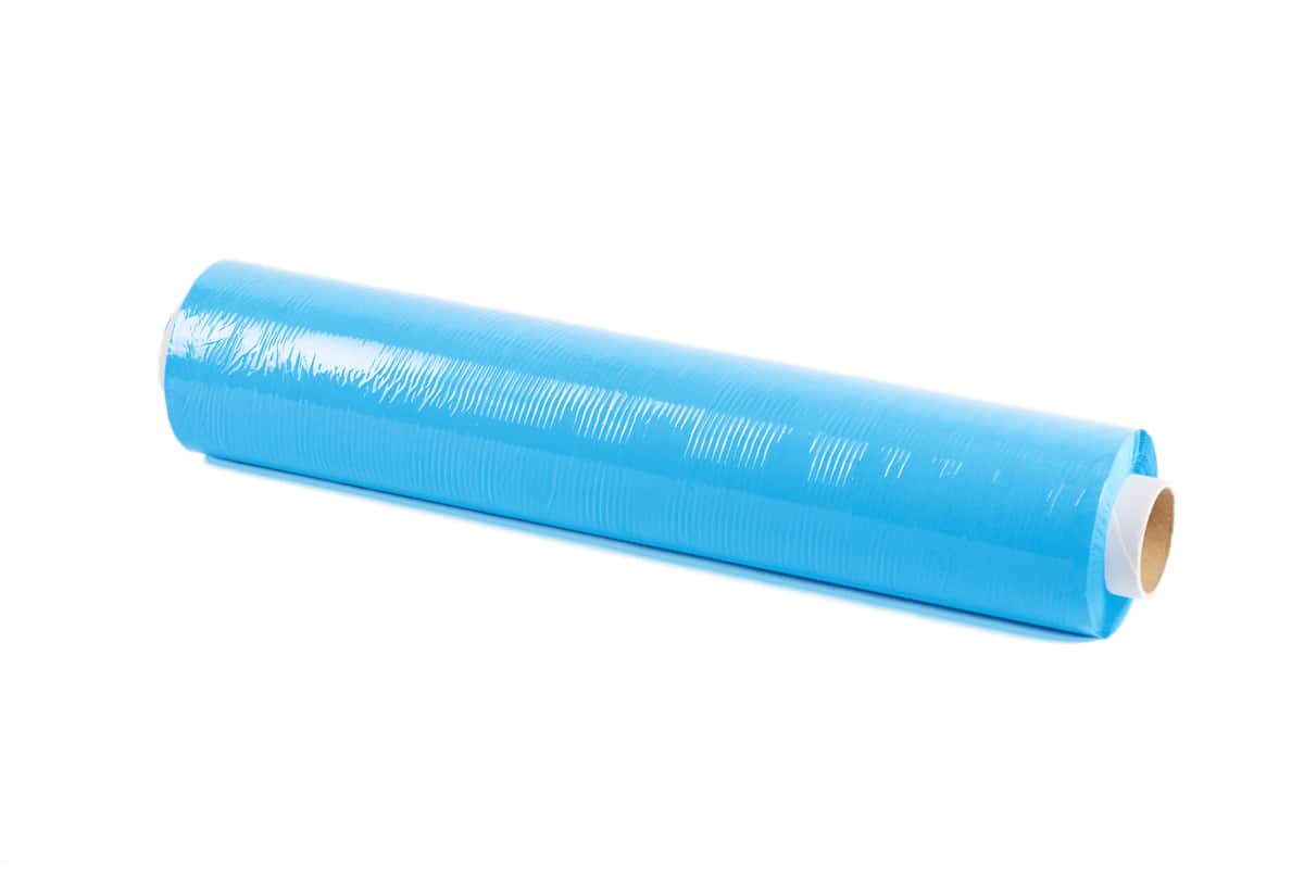 Handstretchfolie gelb - 50cm x 300m x 20my blau, 20 my