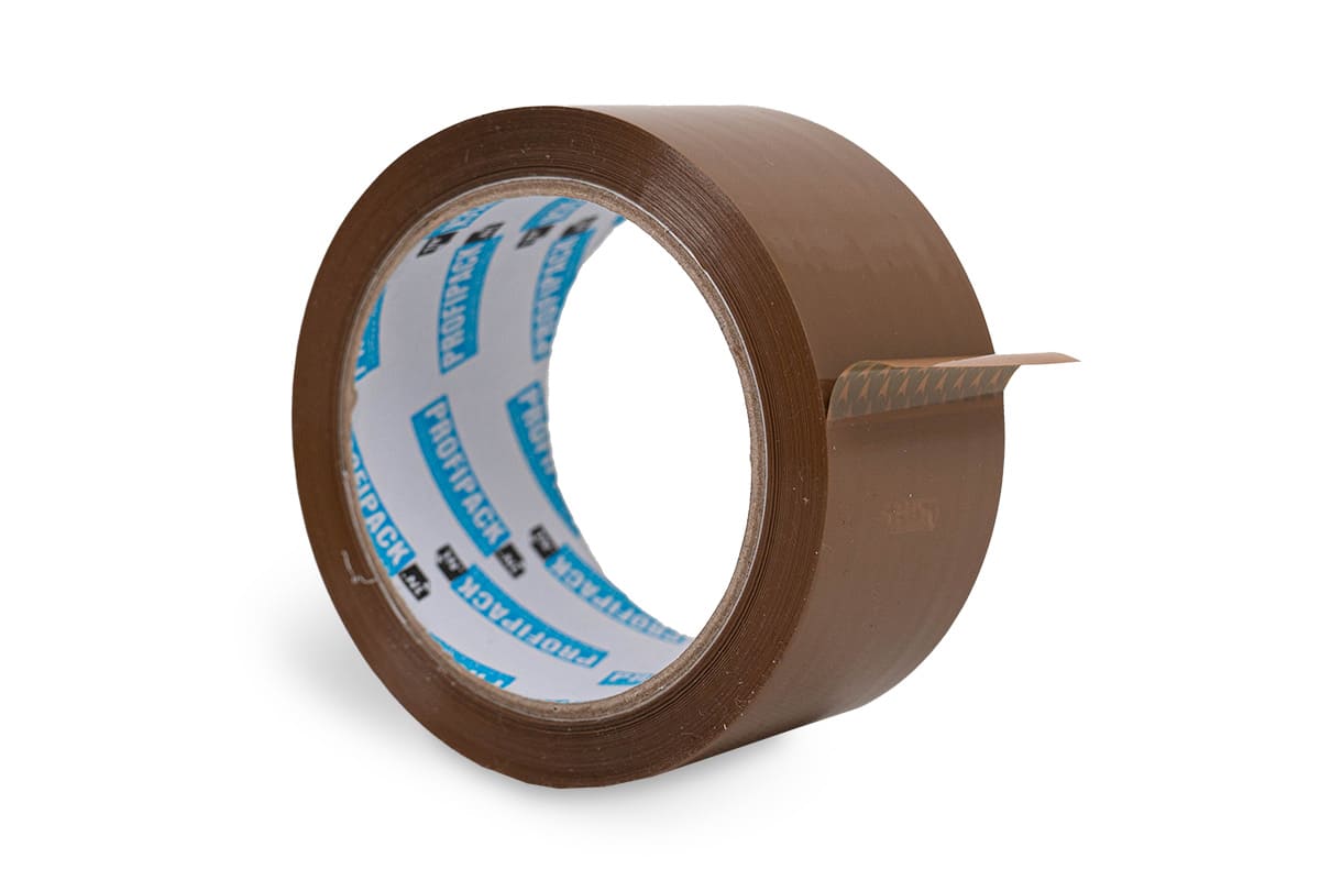 PP Acrylband braun - 48mm x 66m