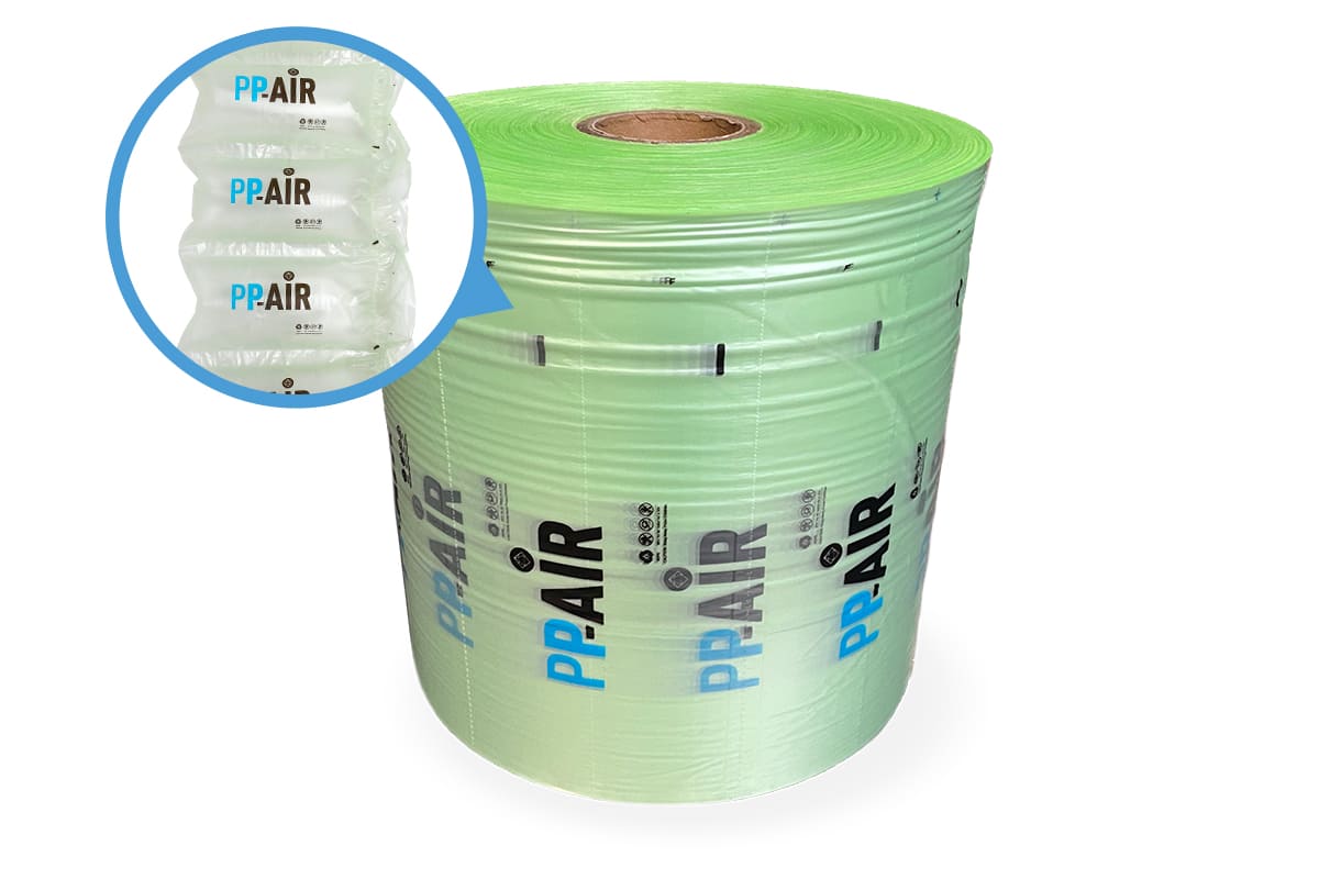 PP-AIR Luftpolsterfolie "Eco" 7.1 - 100 x 200mm x 1100m x 12my