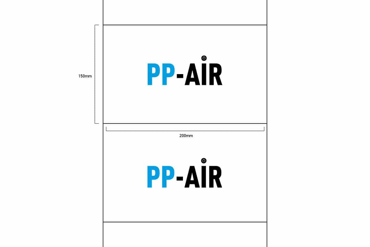 PP-air Luftkissenfolie 4.15 - 150 x 200mm x 280m