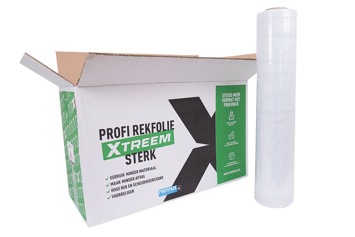 Xtreem Handstretchfolie transparent - 50cm x 600m x 10my