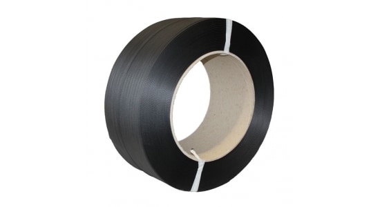 PP Umreifungsband schwarz - 8mm x 4.000m x 0,50mm