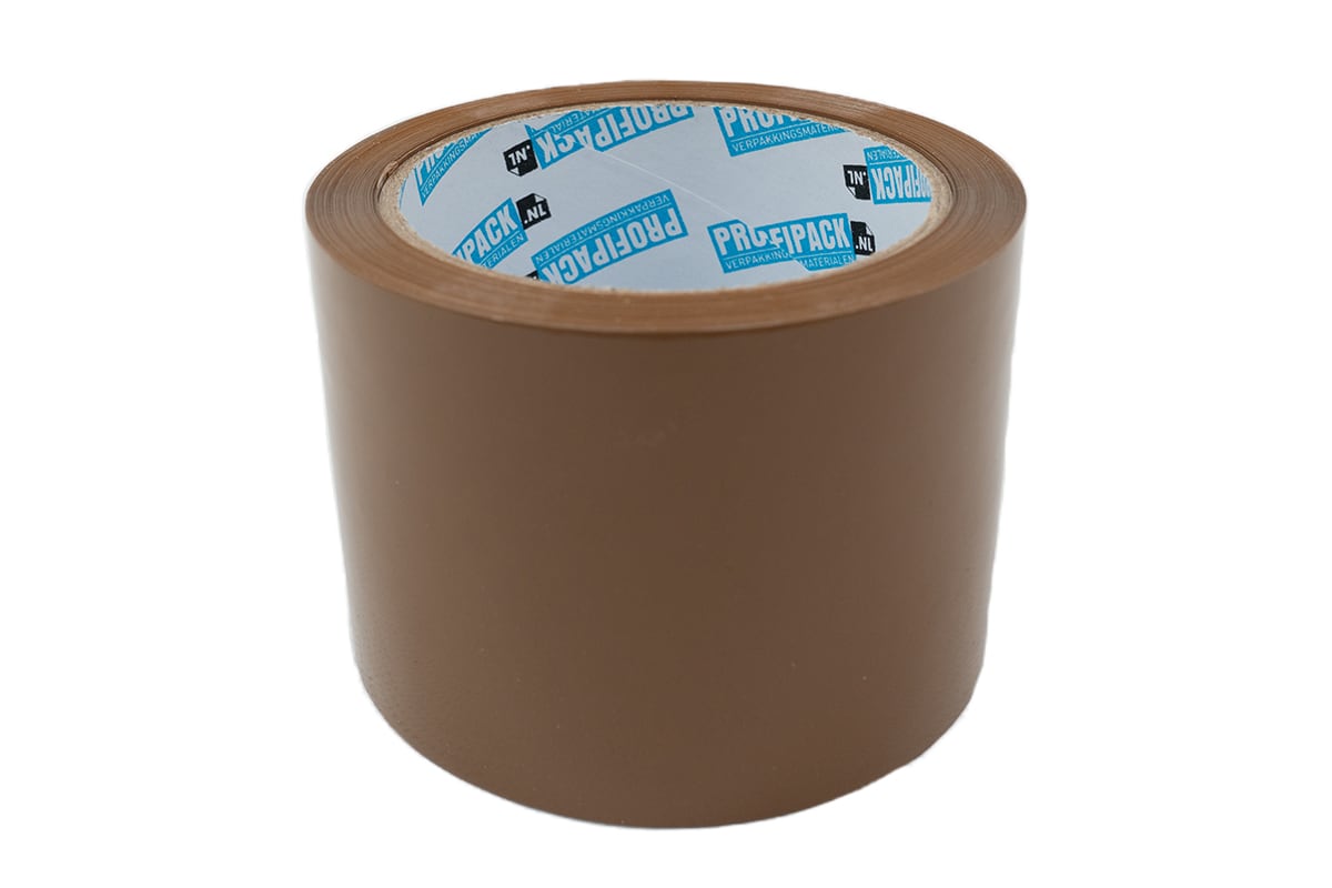  PP Acrylband braun - 75mm x 66m