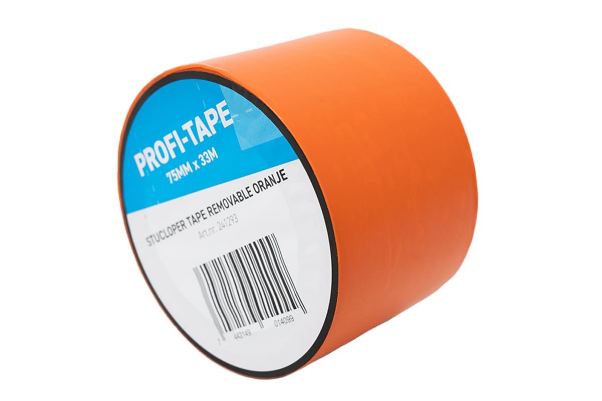 Klebeband für milchtutenpapier abnehmbar Orange - 75mm x 33m