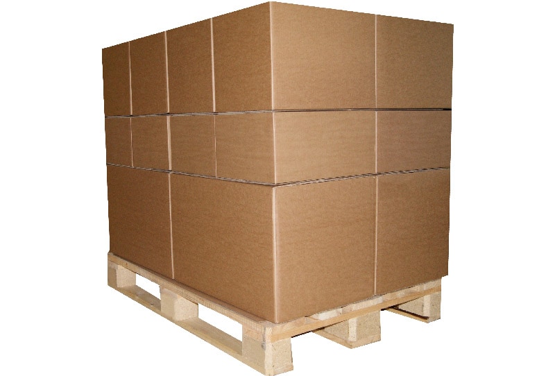 Kartonnen Pallettenplaten Massivblock - 75 x 115cm (480 g/m²)