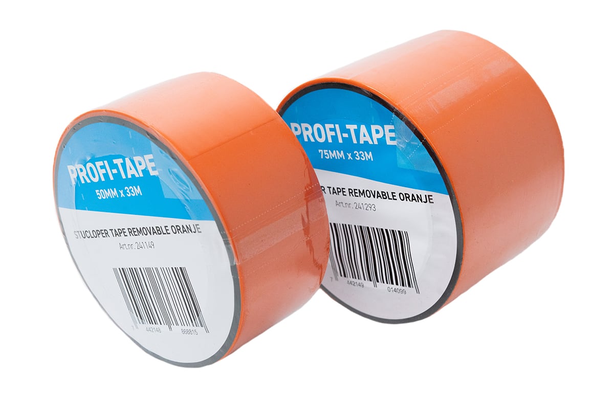 Klebeband für milchtutenpapier abnehmbar Orange - 50mm x 33m