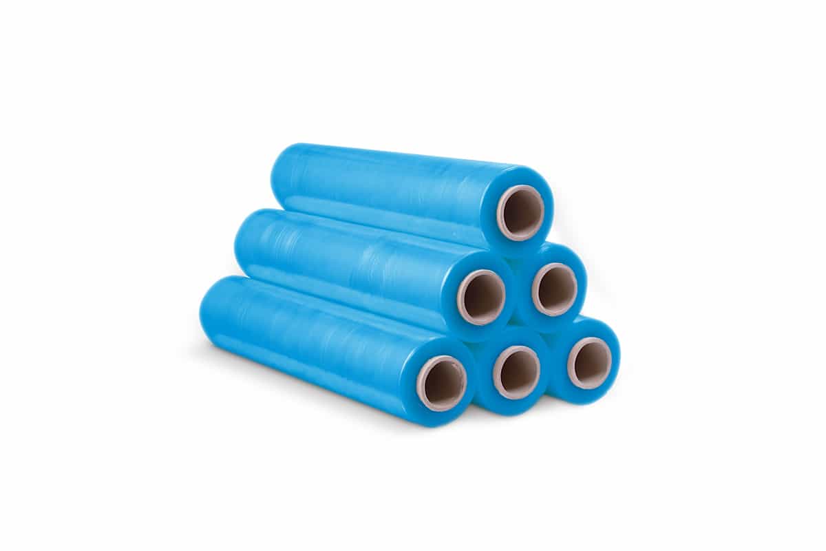 Handstretchfolie Blau - 50cm x 300m x 20my