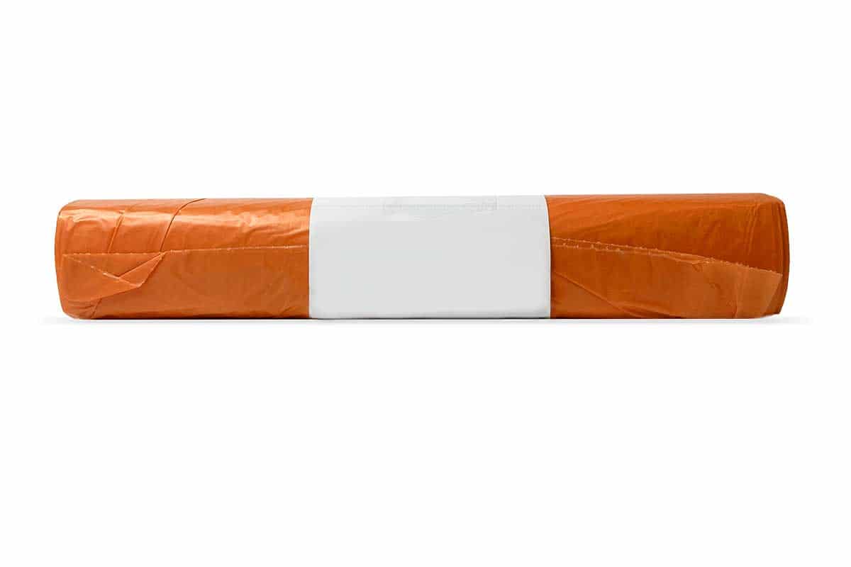 HDPE Müllsäcke orange - 58 x 100cm x 20my (20st)