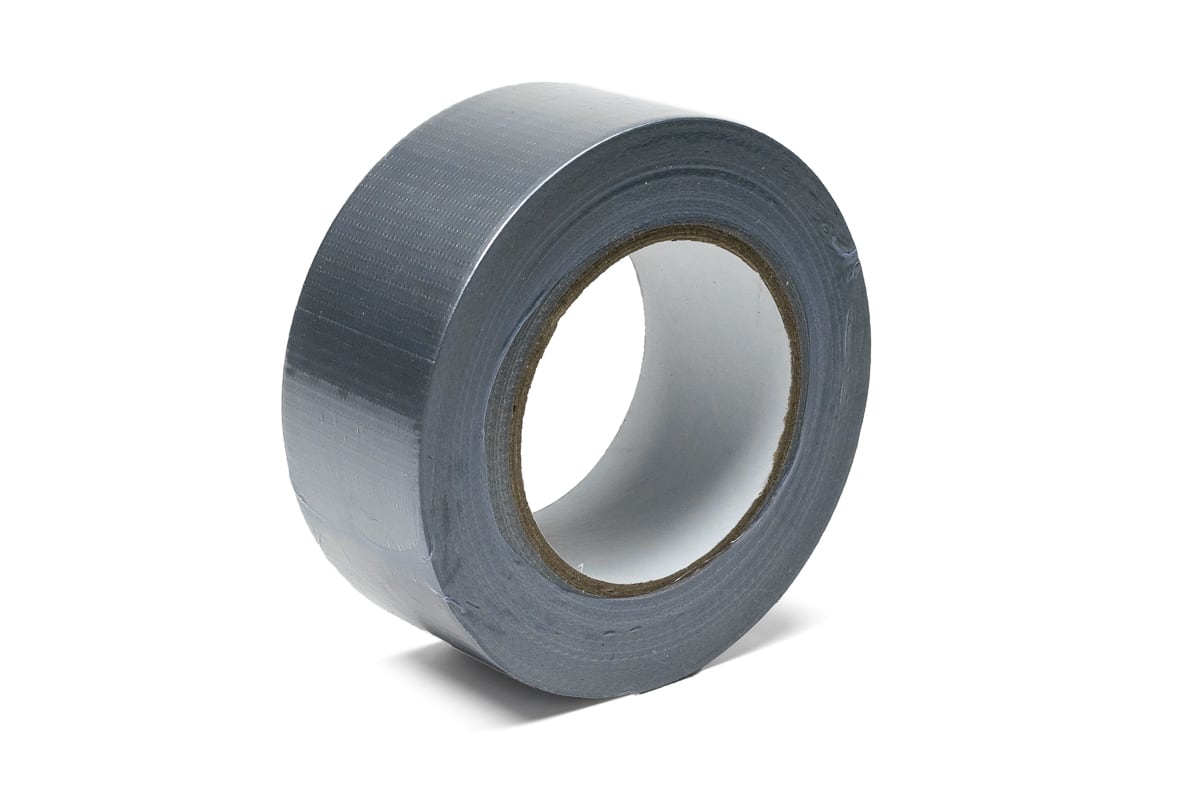 Gewebeband weiß- 50mm x 50m grau, 48.0000 millimeter