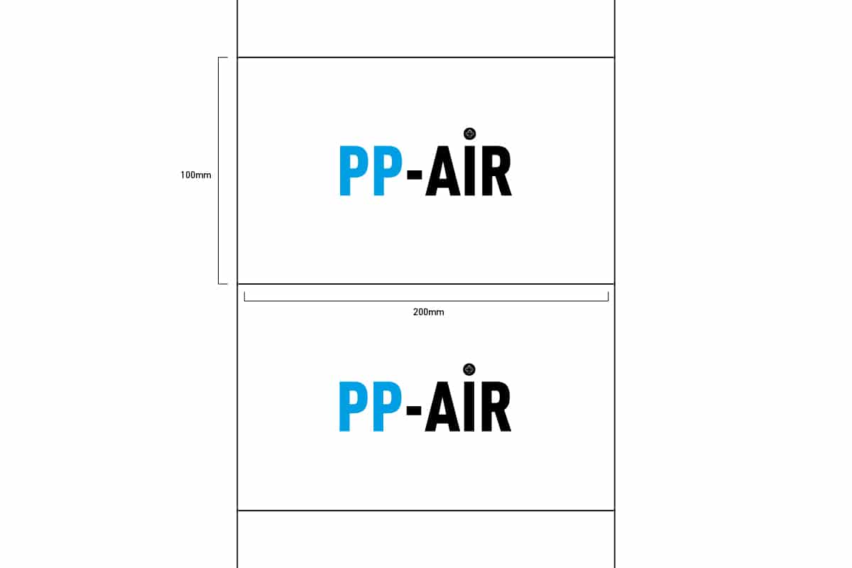 PP-air Luftkissenfolie 4.0 - 100 x 200mm x 280m