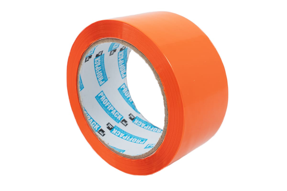 PP acryl groen - 50mm x 66m  Orange