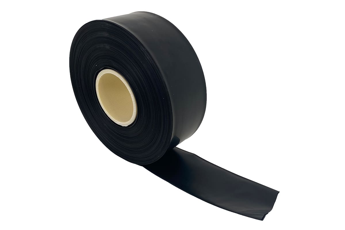  LDPE-Schlauchfolie schwarz - 300mm x 180m x 100my 110.0000 meter, 500.0000 millimeter