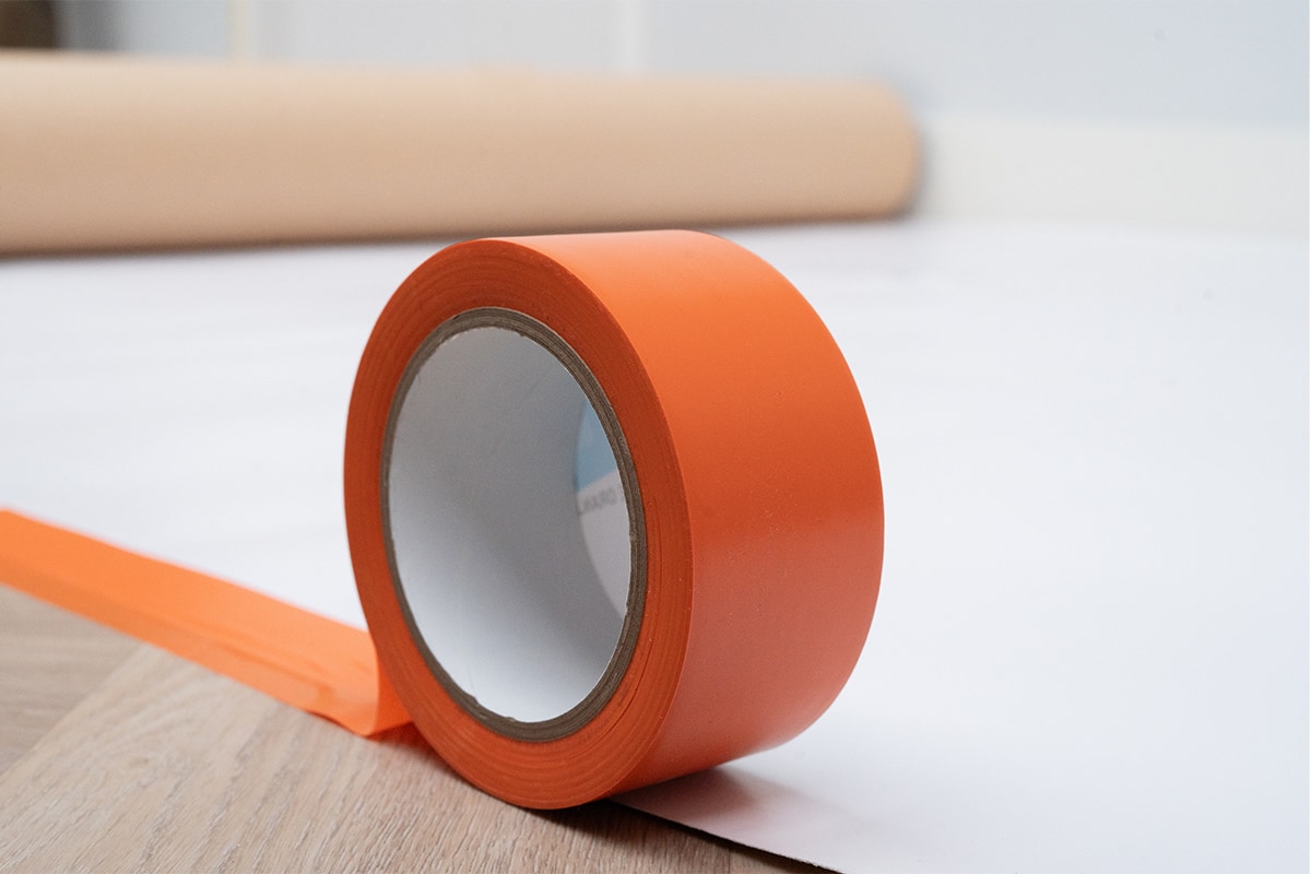 Klebeband für milchtutenpapier abnehmbar Orange - 50mm x 33m