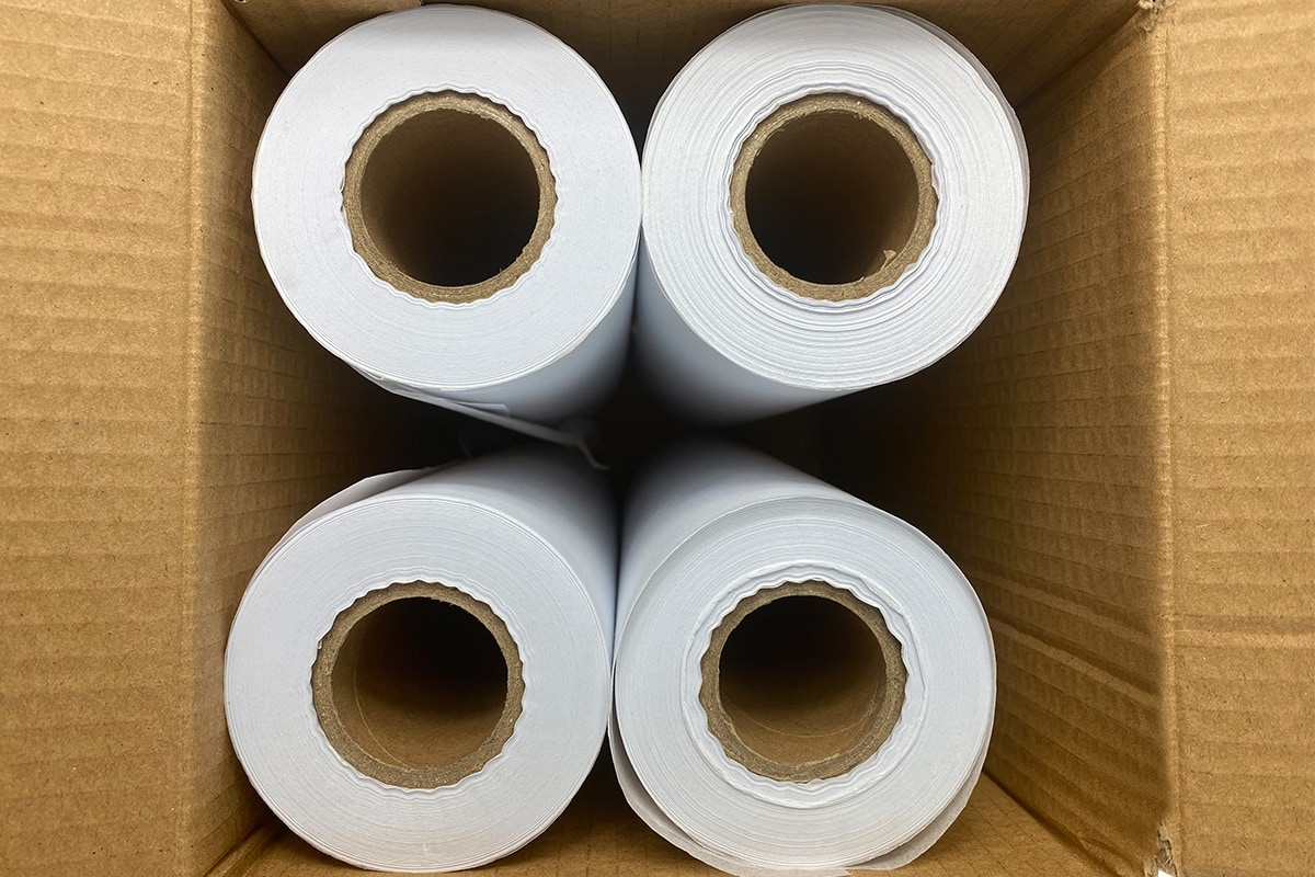 Seidenpapier Weiß - 300mm x 135m x 20g/m²