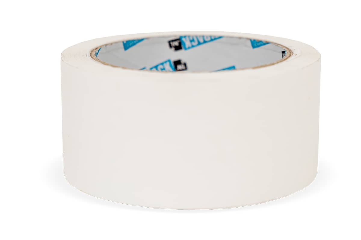 PP Acrylband wit - 50mm x 66m