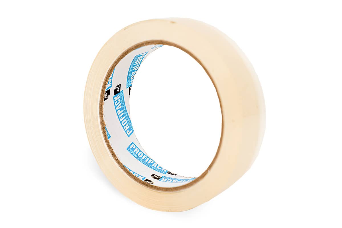 PP Acrylband transparent - 25mm x 66m